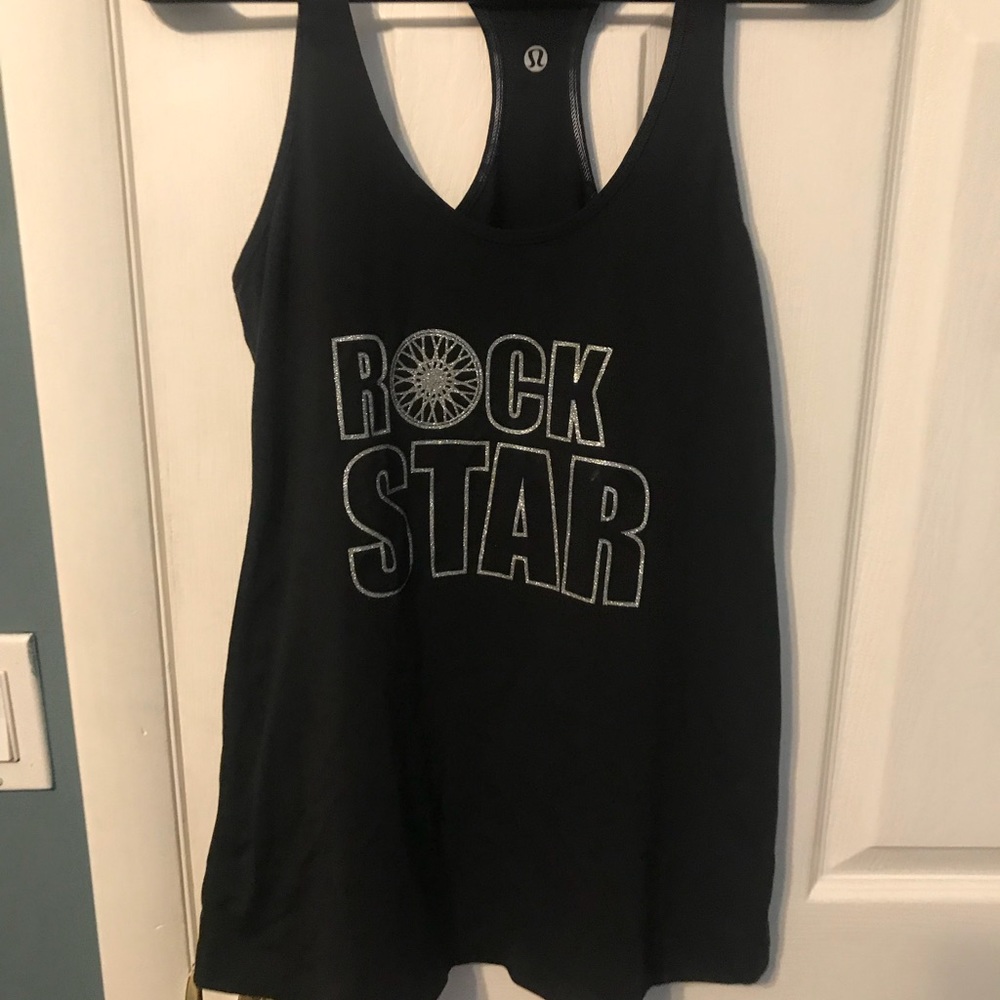 SOULCYCLE rockstar racerback tank SZ 10